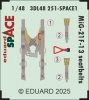 Eduard 3DL48251 MiG-21F-13 seatbelts SPACE Eduard 1/48
